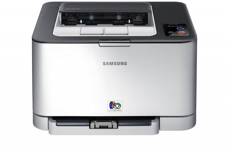 Abbildung zeigt einen Farblaserdrucker von Samsung