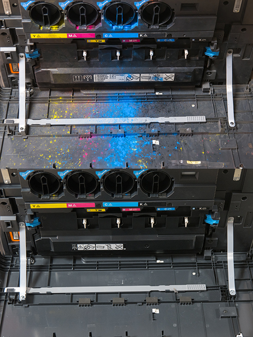 Reinigung eines Laserdruckers
