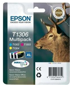 Original Epson C13T13064010 / T1306 Tintenpatrone MultiPack